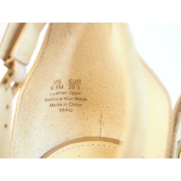 Sam Edelman Tan Suede Yaro Strappy Open Toe Heels, Size 9.5 (US) - Picture 6 of 8